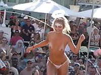 Naked Pussy Flashing Contest Pool Party INSANE 