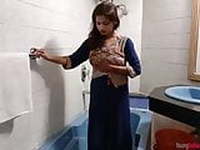 Indian Teen Sarika With Big Boob In Shower