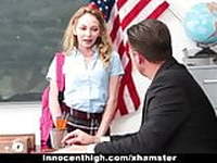 InnocentHigh - Promiscuous Teen Fucks Teacher