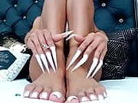 Mirri-superlong Nails + Smoking1