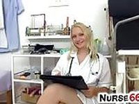 Grace an uniform blonde is naughty nurse