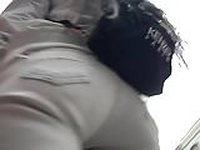 BootyCruise: White Jeans Up-Ass Cam