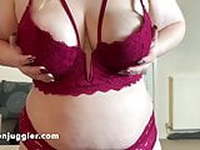 Perfect fat belly BBW Jodie