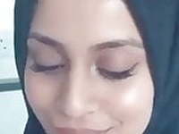 Hijabi cute teen girl