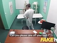 Fake Hospital Doctors thick dick stretches tight pussy