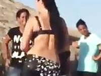 arab egyptian sluts dancing on beach so hot