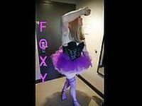 Pamela in Purple tutu