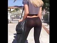 Hot Blonde Perfect Ass