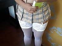 Filipina Gwennie Naughty Schoolgirl