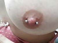 Nipple piercing