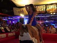 Coed Bull RIding Spring Break HOT