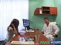 Fake Hospital Doctor fucks patients tight pussy