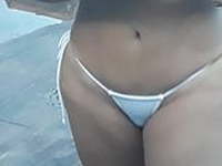 micro bikini white wife