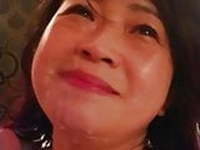 Asian milf Cum 2