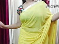 SP Yellow saree