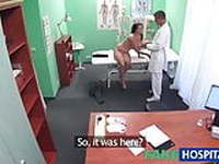 FakeHospital Doctor examines cute hot sexy patient