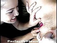 Alexia and Becky in hot lesbian action on Perfectly Flawed