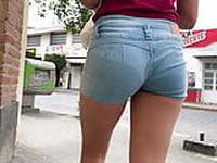 Juicy Teen Booty . Shorts Jeans (3)